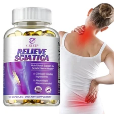 Relieve Sciatica Capsules - Hip Joint Sciatica Pain Relief & Inflammatory