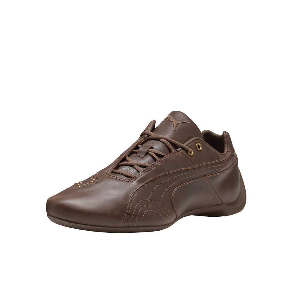 PUMA Future Cat Studs Lace Up Mens Brown Sneakers Casual Shoes