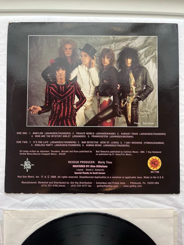 NEW YORK DOLLS ENDLESS PARTY LP 180 GRAM - Image 3 of 4