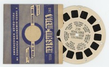 ROYAL GORGE Colorado 1940's HL Style View-Master Single Reel 238