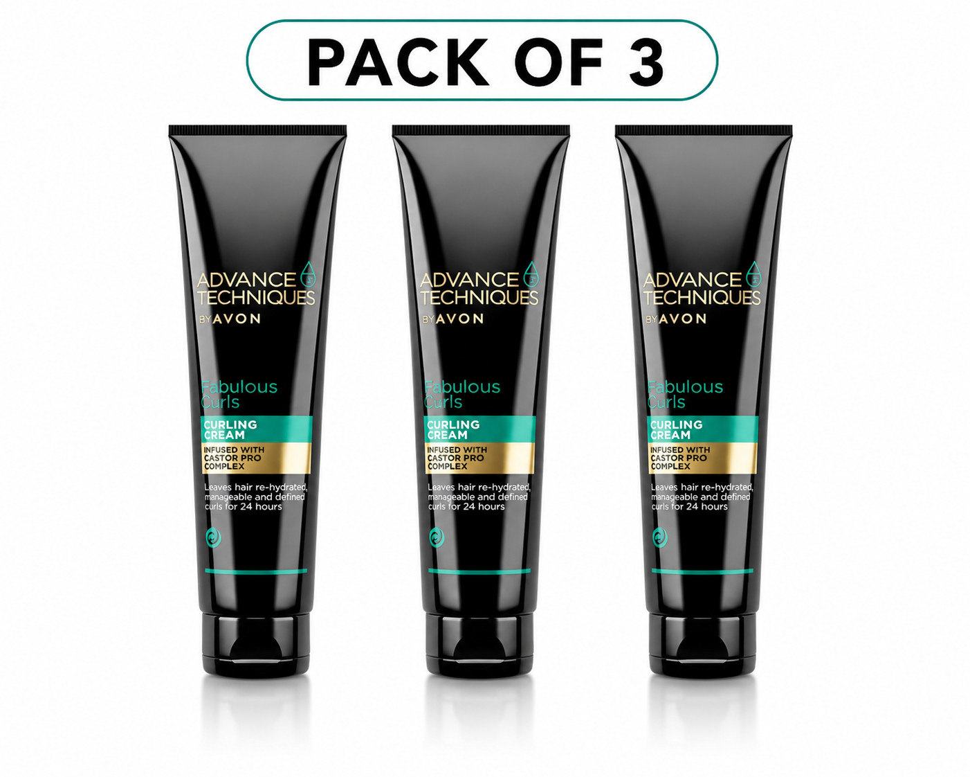 Advance Techniques Fabulous Curls Curling Cream (Pack of 3)