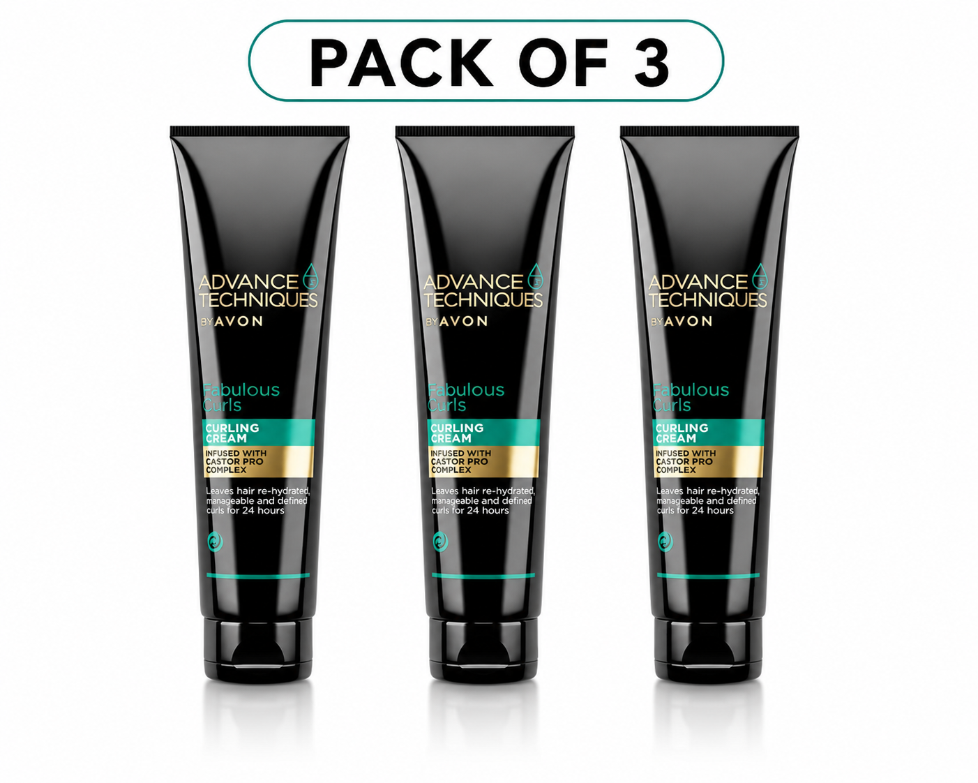 Advance Techniques Fabulous Curls Curling Cream (Pack of 3)