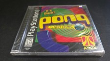 Pong: The Next Level Atari Black Label Sony Playstation 1 PS1 BRAND NEW SEALED-!
