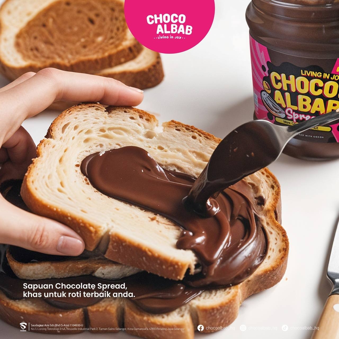 [READY STOCK] HAZELNUT SPREAD WITH COCOA🍫, 12 oz