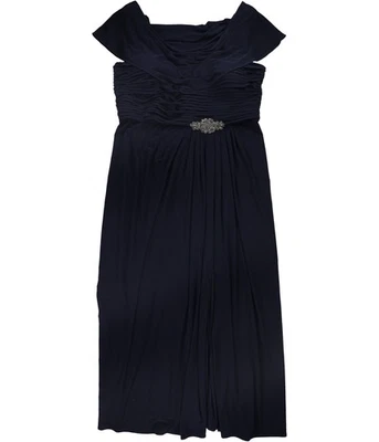 Alex Evenings Mujer Plisado Cintura Vestido a-Line Vestido,Azul Marino,Talla - Imagen 1 de 2