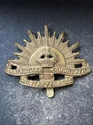 Australian Commonwealth Military Forces, Genuine Cap Badge. WW1