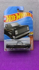 Hot Wheels 2025 83 Chevy Silverado Black Gray Q Case