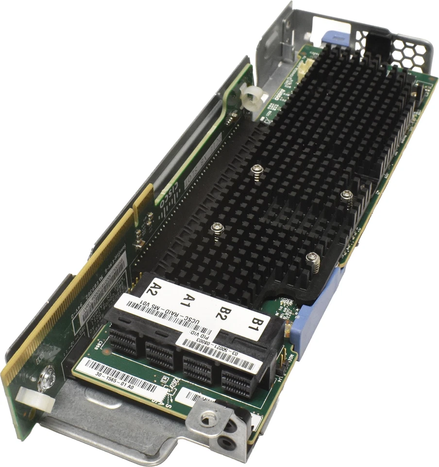 Cisco USCS-RAID-M5 12G 16-Port SAS NVMe RAID Controller +Riser Card+Kabel+BBU - Bild 2 von 4
