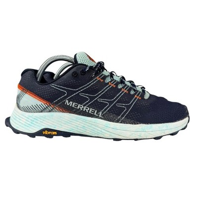 Merrell Hiking Trail Outdoor Running Breathable Performance Shoes Blue Women 8