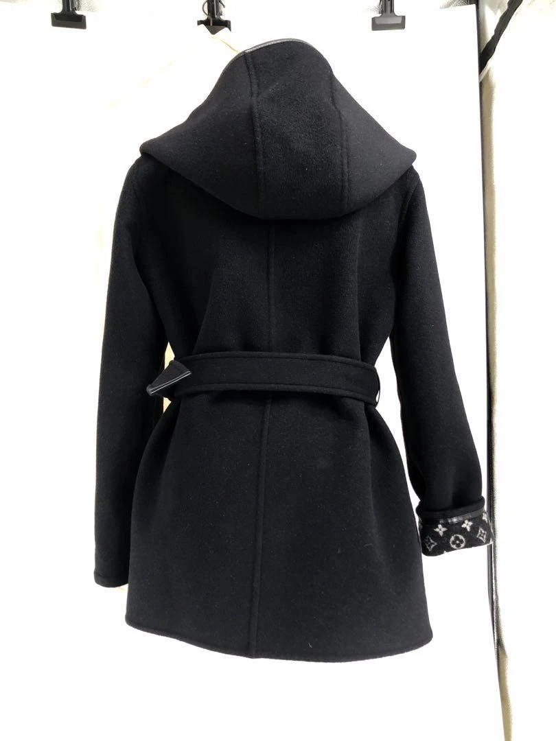 LOUIS VUITTON（LV） Louis Vuitton Giacca con cappuccio Nero 34