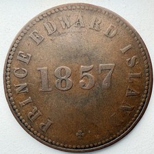 1857 Canada Token Prince Edward Island Self Government