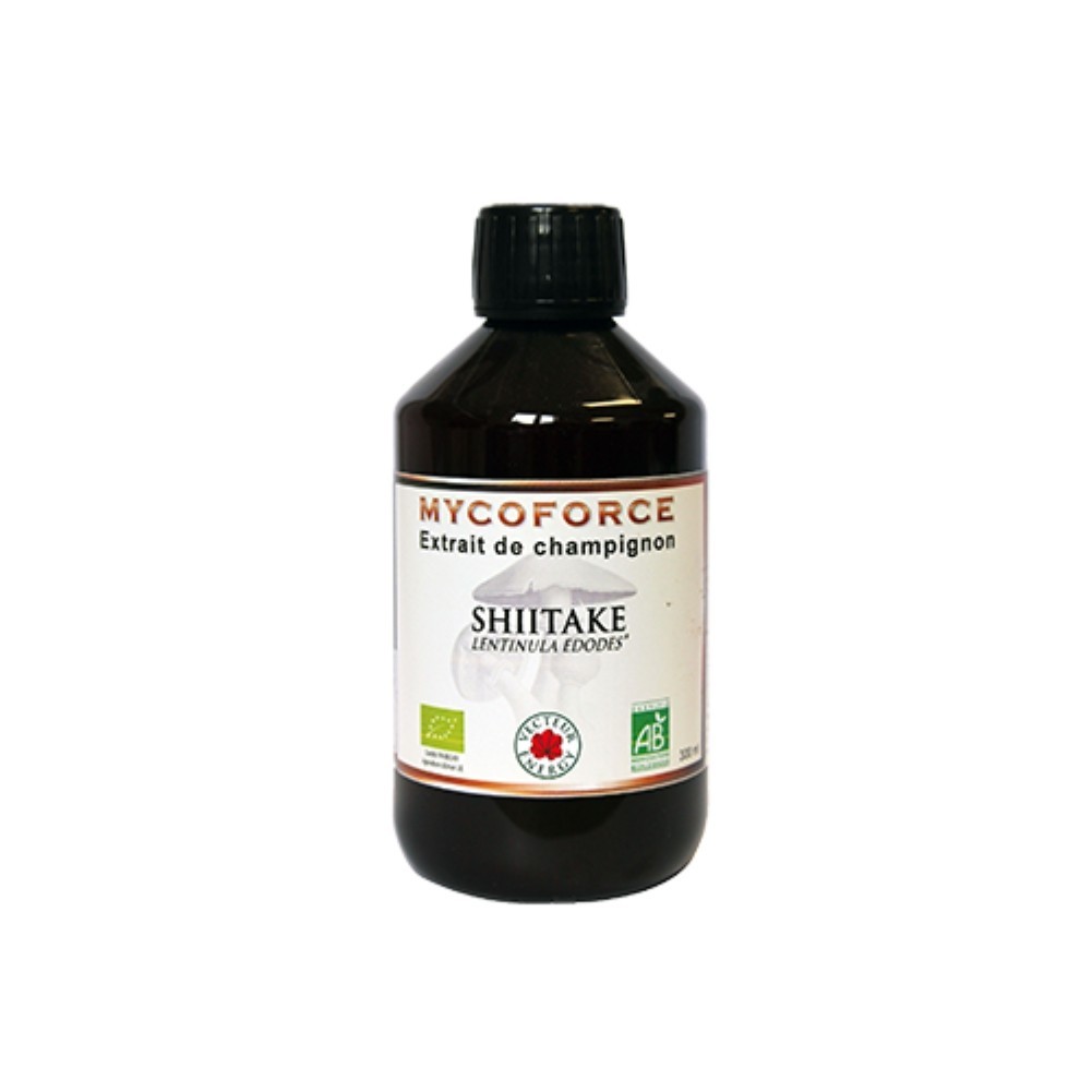 Mycoforce Shiitaké 300ml soutient vos défenses naturelles face aux agressions de l'hiver