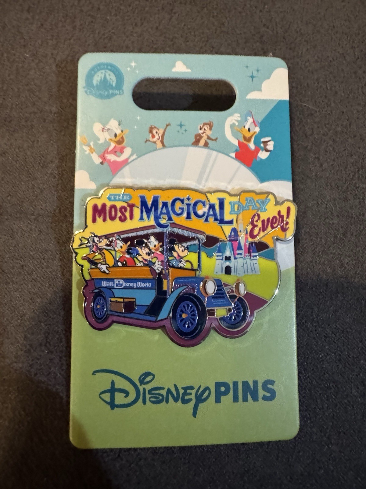 2026 Disney Parks The Most Magical Day Ever Mickey Minnie Goofy Donald OE Pin