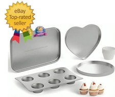 Kids Oven Pan Set Kids Baking Pans Accessories for Easy Bake Oven Bakeware