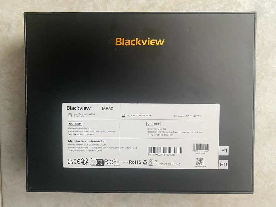 Blackview MP60 Mini Desktop PC Windows 11Pro 16GB DDR4 512GB M.2 SSD Intel N150 - Immagine 2 di 2