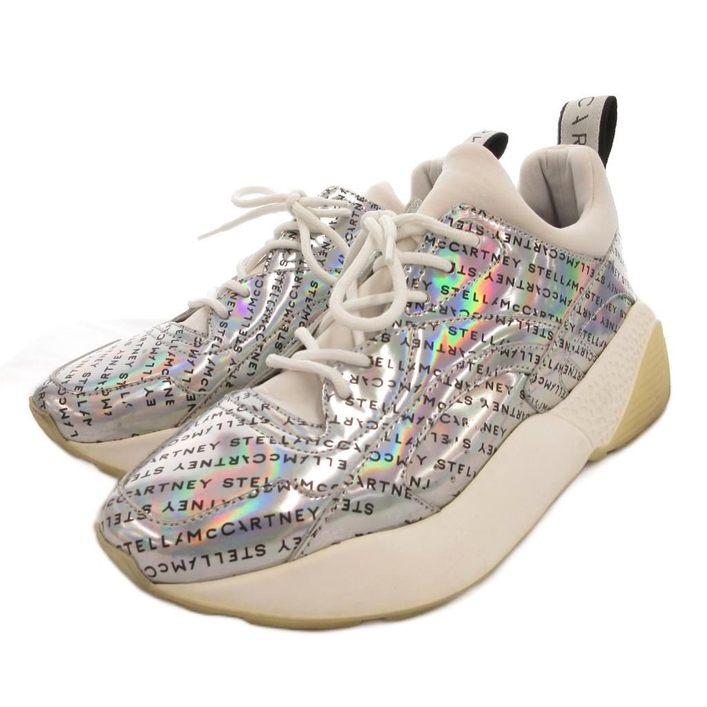 Stella McCartney Eclipse Sneakers Silver Size 41 … - image 2