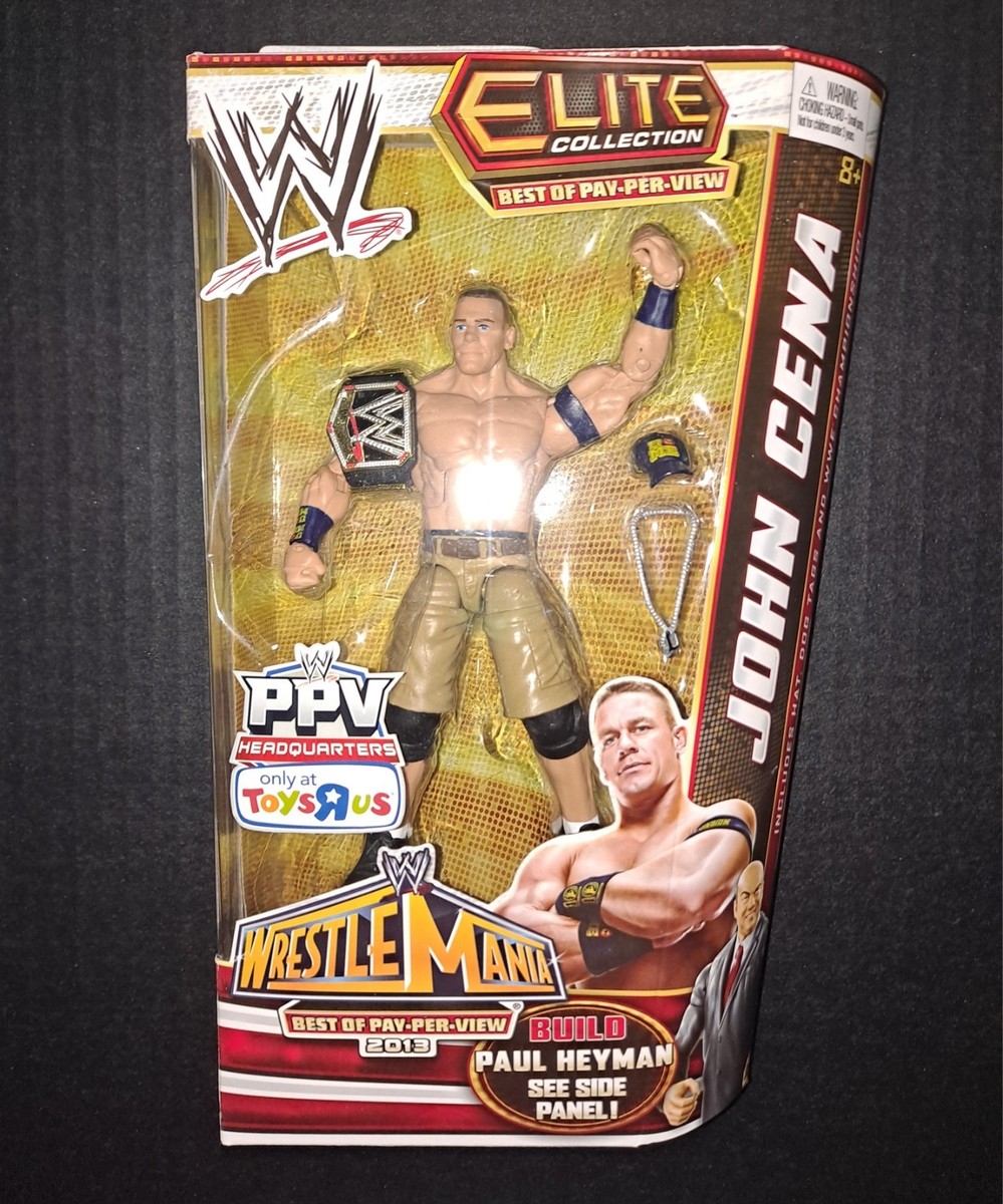 WWE Elite John Cena Wrestlemania 29 ToysRUs Best of PPV Belt