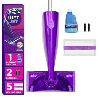 #ad Swiffer Wet Jet Mop Floor Cleaner for Mopping Wood Laminate Tile $24.99