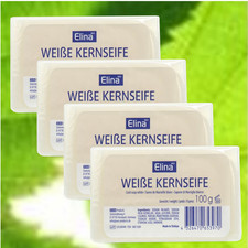 (22,48€/kg) Elina Med Kernseife weiss  4x100g