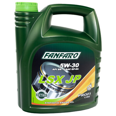 Fanfaro LSX JP Motor ÖL Motoröl für Hyundai Toyota Kia Nissan 4 Liter SAE 5W-30