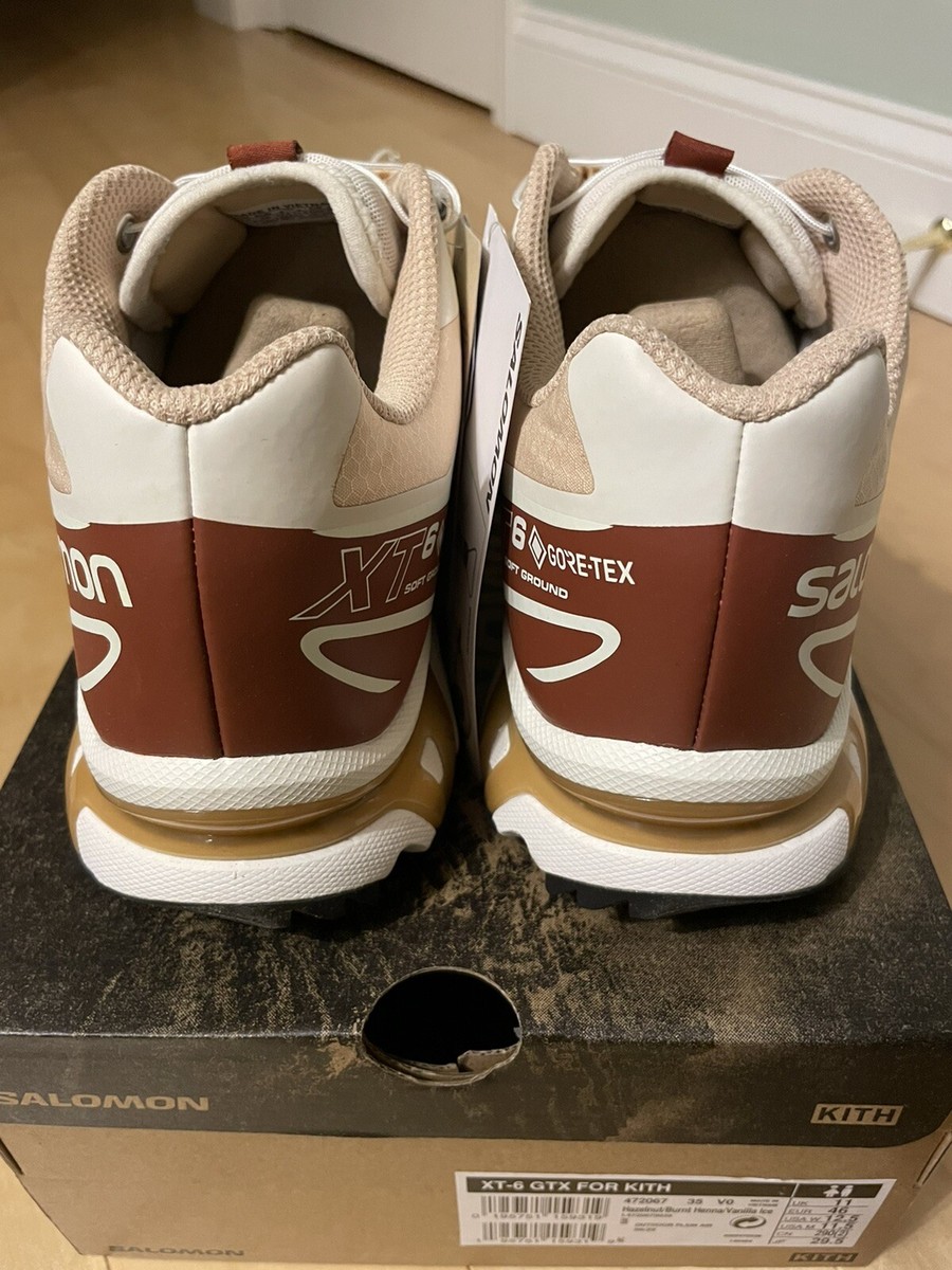 KITH x Salomon XT-6 GORE-TEX Hazelnut - Size 11.5 IN HAND | eBay KITH x Salomon XT-6 GORE-TEX Hazelnut - Size 11.5 IN HAND | eBay