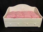 AMERICAN GIRL Doll White Day Bed with Trundle & Mattresses Shabby Chic 18” Dolls — photo 2