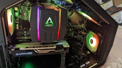 GPU SAPPHIRE NITRO+ AMD RADEON RX 590 8GB PCIE X16 2X HDMI 2X DP 1X DVI GAMING - Imagen 12 de 12