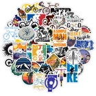 50pcs Set Mountain Bike Bicycle MTB Decal Sticker Set Stickerbomb