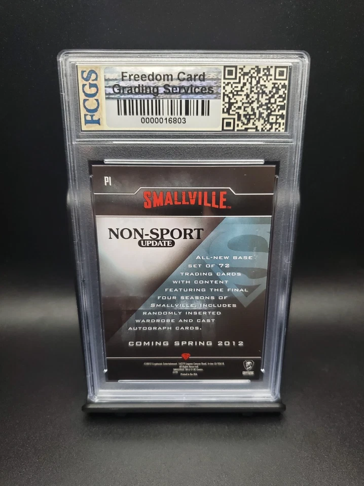 Smallville #P1 (2012) Cryptozoic Superman Promo - Calificación 9 [FCGS] ¡COMO NUEVO Pop 1!! Foto 2 de 2