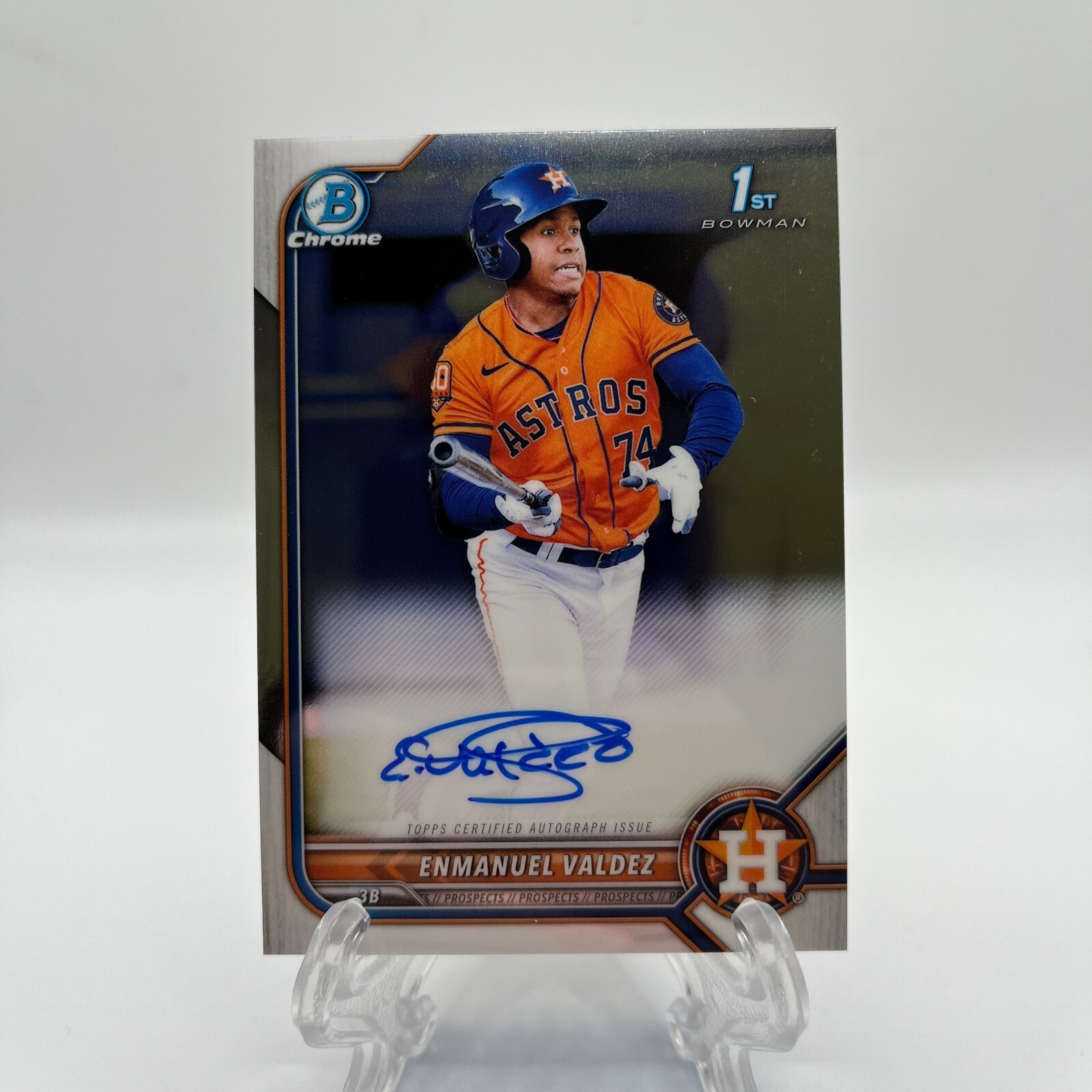 2022 Bowman Chrome Enmanuel Valdez 1st Prospect Rookie RC Auto #CPA-EV *QTY