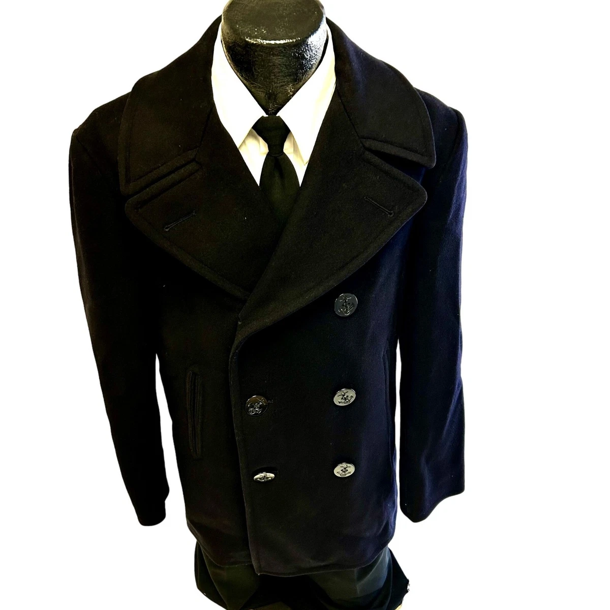 Navy Issue Pea Coat In Original Vietnam War Uniforms for sale | eBay