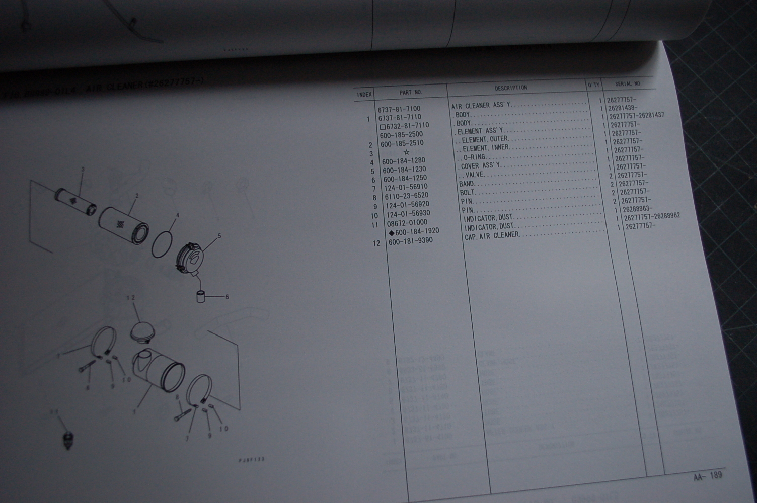 CASE 750k Crawler Bulldozer Tractor Parts Manual Book spare catalog new