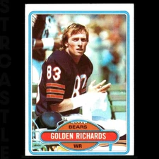 1980 Topps - Golden Richards #327 Chicago Bears 🏈 Football Card