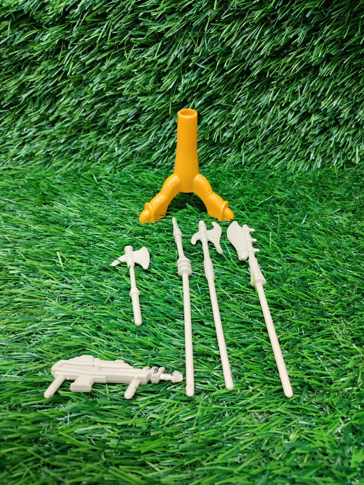 Vintage MOTU Castle Grayskull Weapon Accessory Lot Gray Masters of the Universe