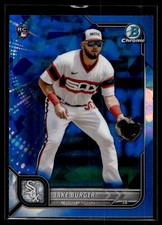 Jake Burger 2022 Bowman Chrome Sapphire Edition Card #47