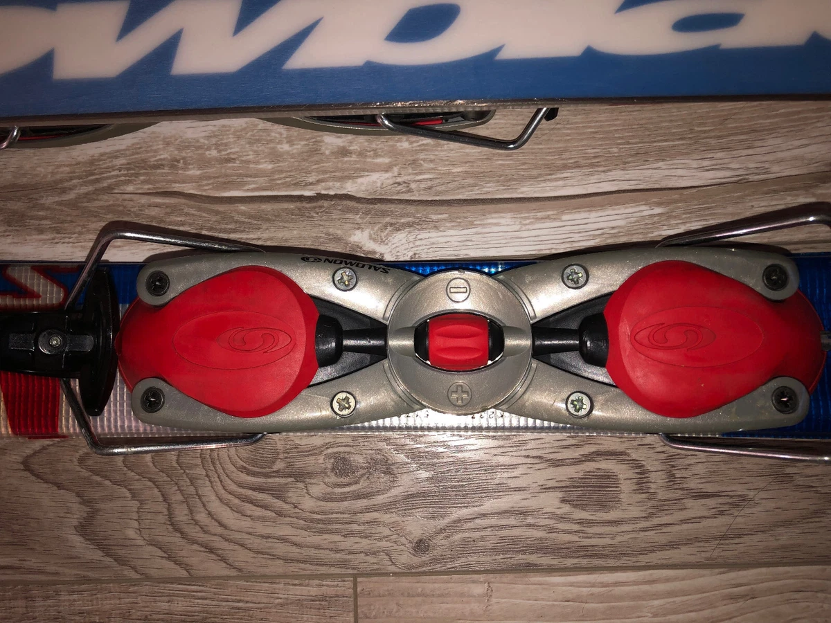 Bindings Snowblades Mini Skis Salomon Minimax 99 9 Cover