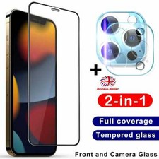 Cover Schermo Protettiva Fotocamera Vetro Temperato per iPhone 13 11 12 Pro Max