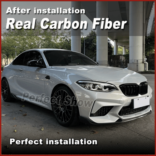 Passt für BMW 2er Coupe F87 M2 Competition M2C Carbon Frontlippe Front Spoiler - Bild 3 von 12