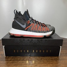 Nike KD 9 Elite Dark Grey Hyper Orange for Sale | Authenticity