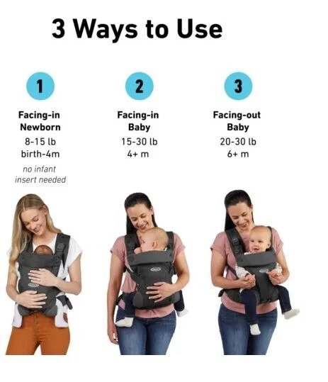 Graco top baby sling