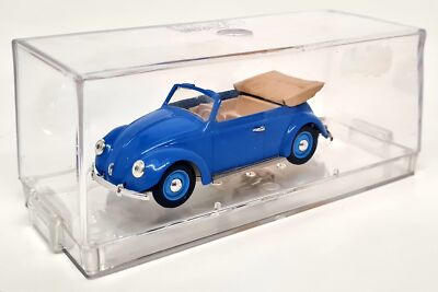 Vitesse 1/43 Volkswagen Beetle 1949 Cabriolet Bleu – Miniature Diecast