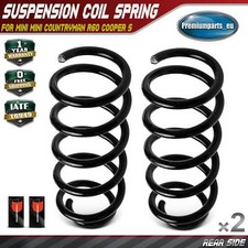 2x Coil Springs Rear Side Suspension for Mini Mini Countryman R60 10-16 Cooper S