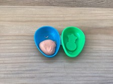 Vintage 1994 Imperial Putty in Egg w/ Smiley Face Imprint  Star Imprint AS IS