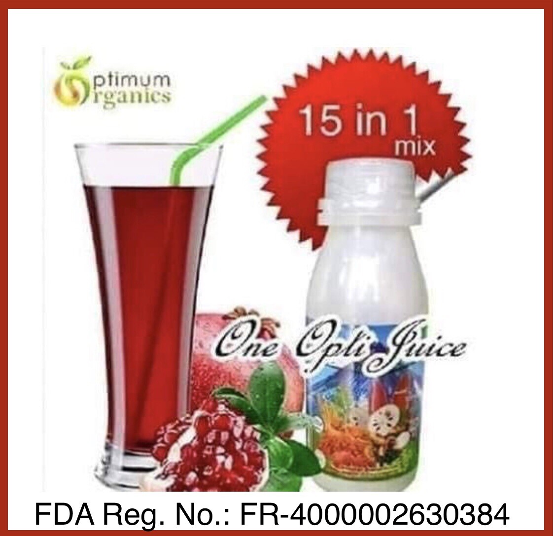 ONE OPTI JUICE 15-in-1 with Stevia Anti-Oxidants Immune Booster