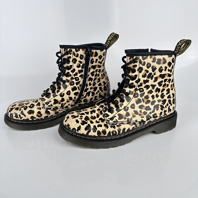 Cheetah Leopard Print Doc Martens Adults Buy Martens Buzz Eye Mini