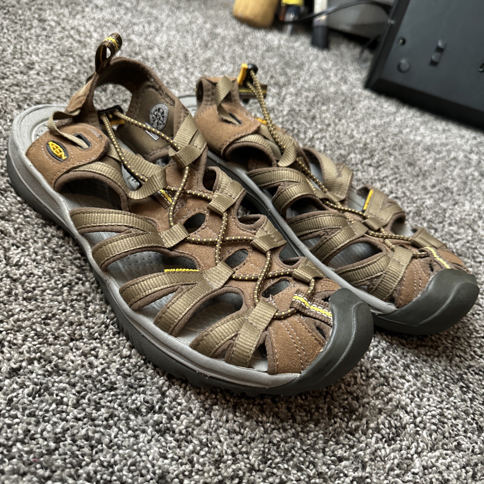 Scarpe sandali donna KEEN WHISPER 11 marroni impermeabili sport outdoor escursionismo