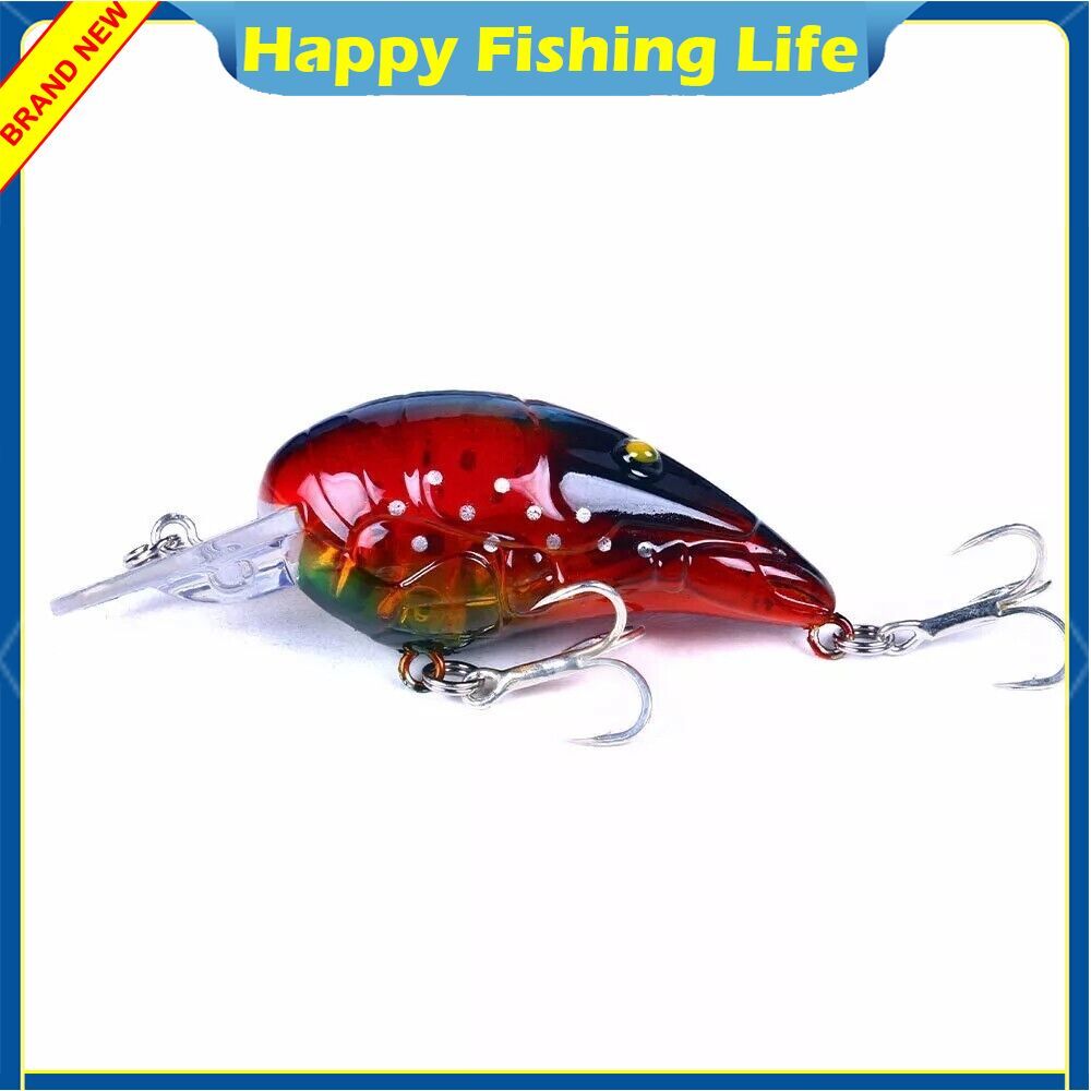 5pcs/set 7cm/11.5g Crankbait Bait Minnow Fishing Lure Hooks Bass Swimbait Tackle - Image 10