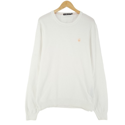 Sail Racing Sweatshirt Jumper Pullover Men White Cotton Ta3 Size L