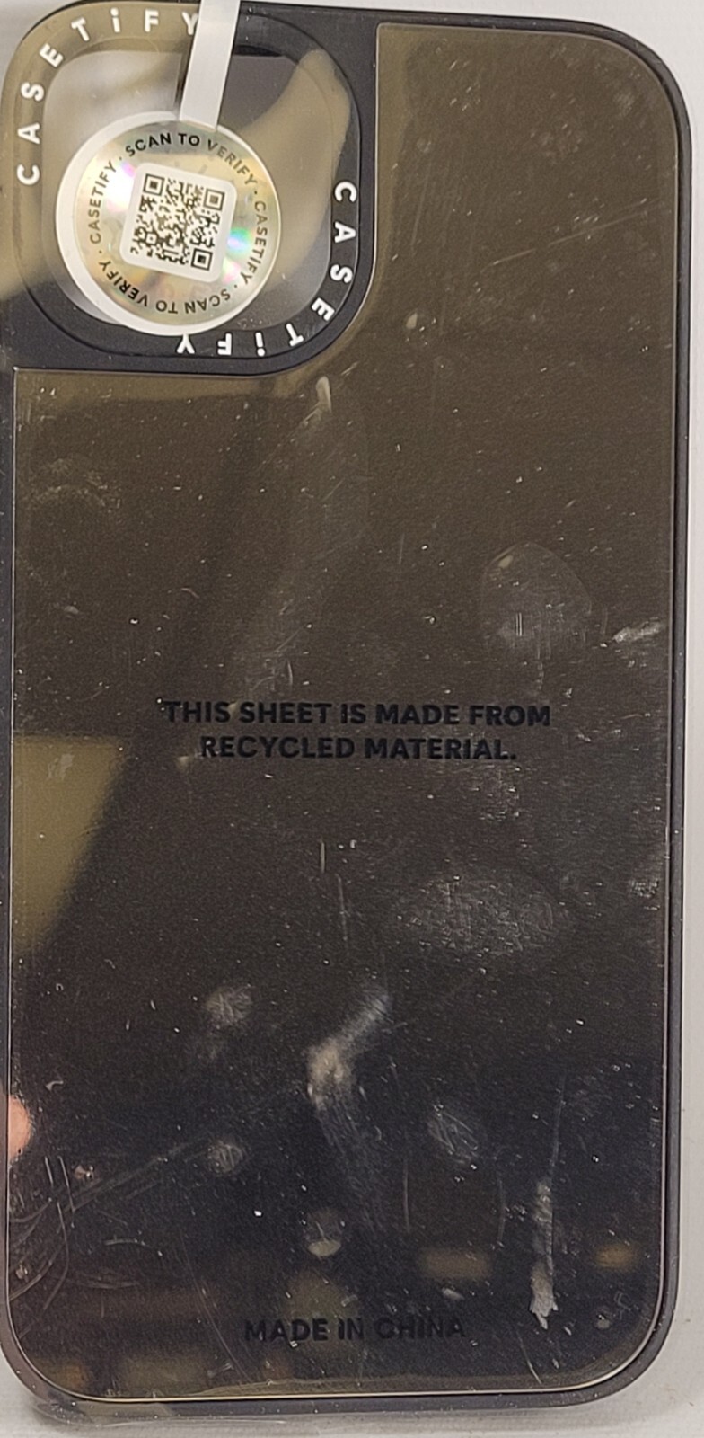 Casetify Mirror Black MagSafe Case for iPhone 13-image