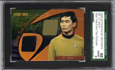 STAR TREK 40TH ANNIVERSARY CELEBRATING 40 YEARS C6 TAKEI SULU DUAL COSTUME SGC88